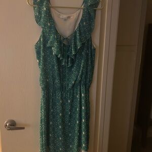 Max Studio Elegant Teal Dress